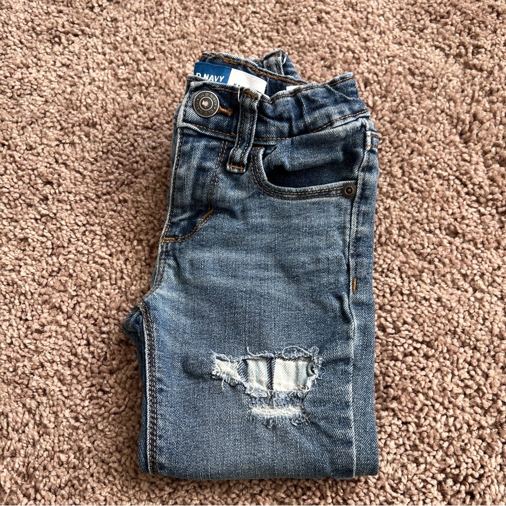 Toddler Boys Distressed Katate Jeans